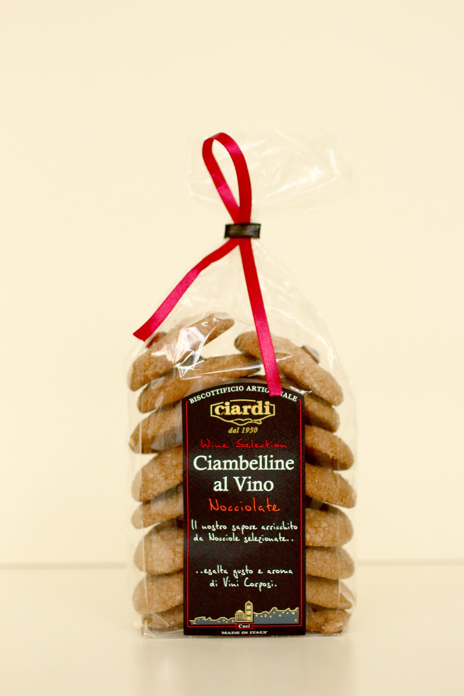 Ciambelline al Vino Nocciolate Ciardi – Biscotti Artigianali di Cori
