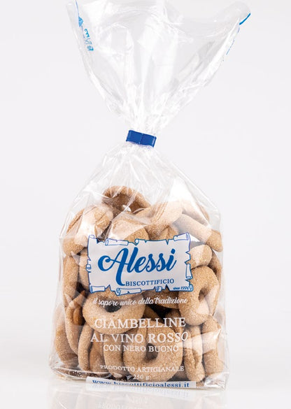 Ciambelline al Vino Rosso Alessi – Biscotti Artigianali di Cori