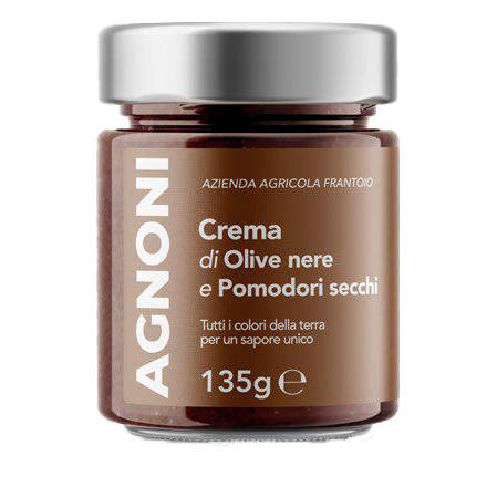 Crema di Olive Nere e Pomodori Secchi Agnoni