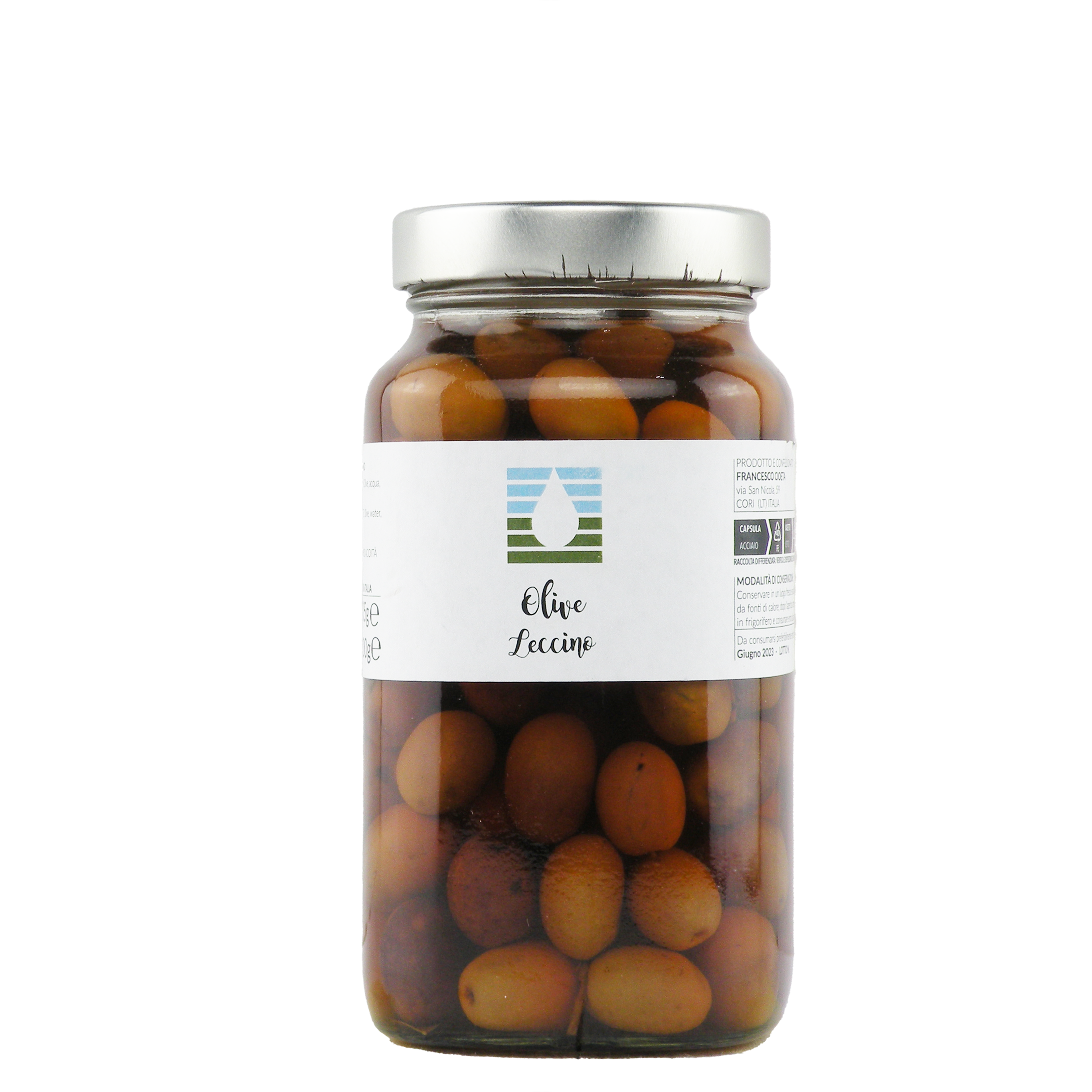Olive Leccino in salamoia